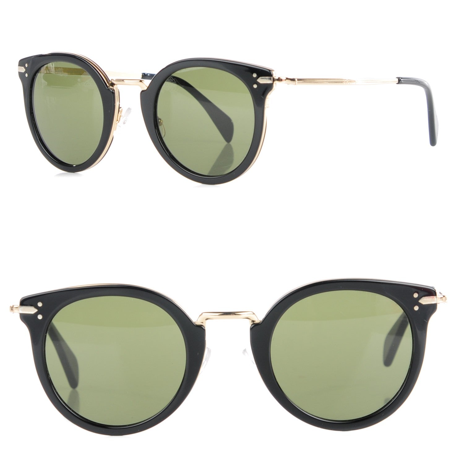 Celine Acetate Lea Sunglasses CL41373/S Black 1 of 7