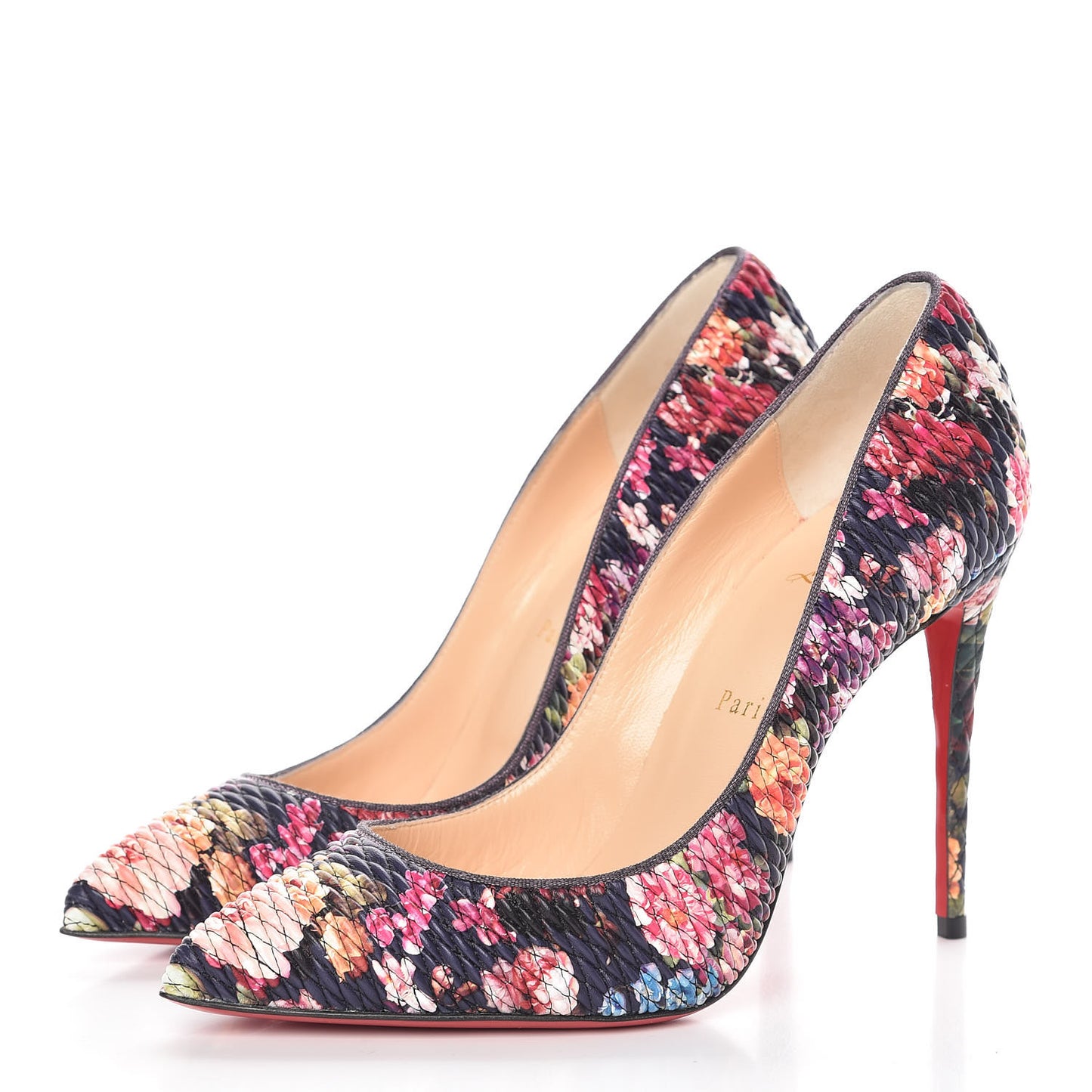 Tissu Baigneuse Floral Pigalle Follies 100 Pumps 39 Multicolor