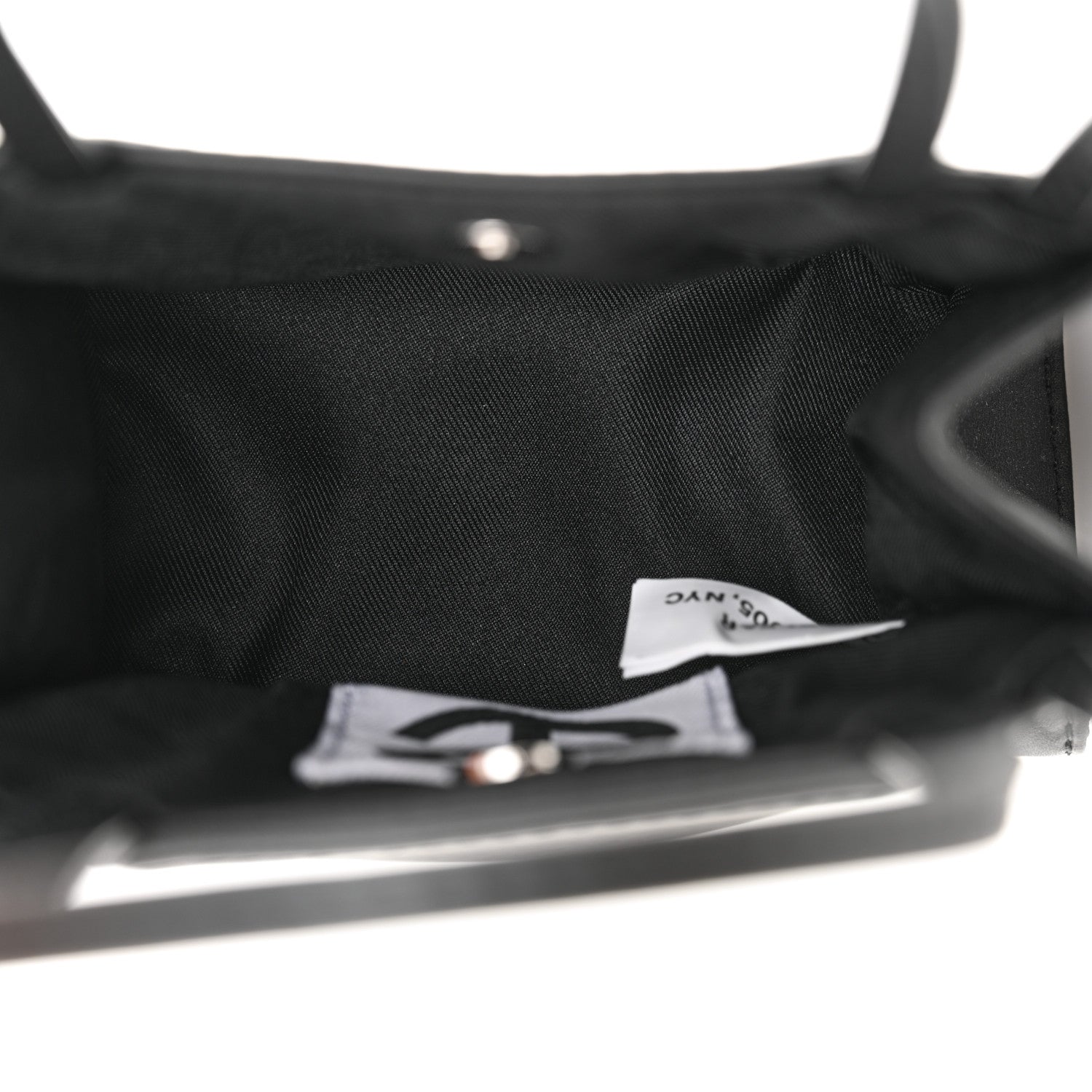 Telfar Vegan Leather Small Shopping Bag Black 6 of 10