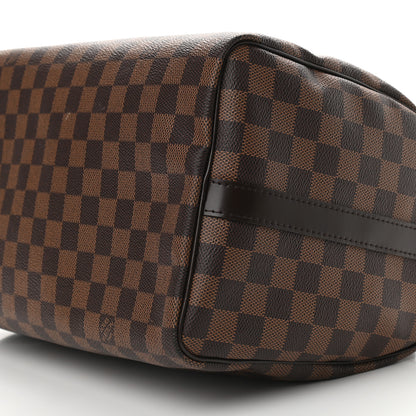 Louis Vuitton Damier Ebene Speedy Bandouliere 30 9 of 9