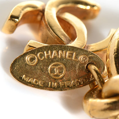 Chanel CC Medallion Necklace Gold 5 of 5
