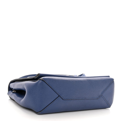 Louis Vuitton Soft Calfskin Lockme II Chain Bag BB Blue 4 of 11