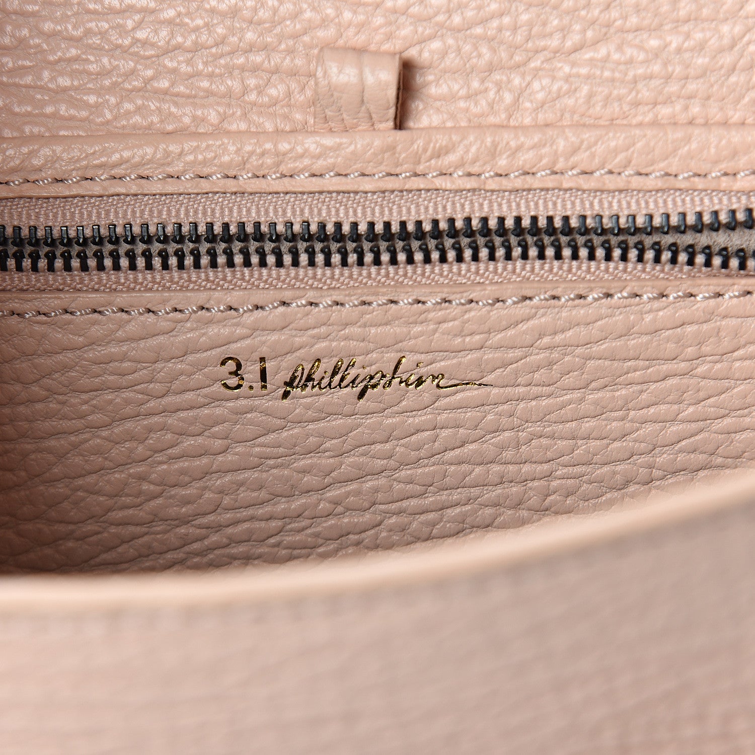 3.1 Phillip Lim 3.1 Textured Calfskin Mini Pashli Satchel Blush 5 of 8