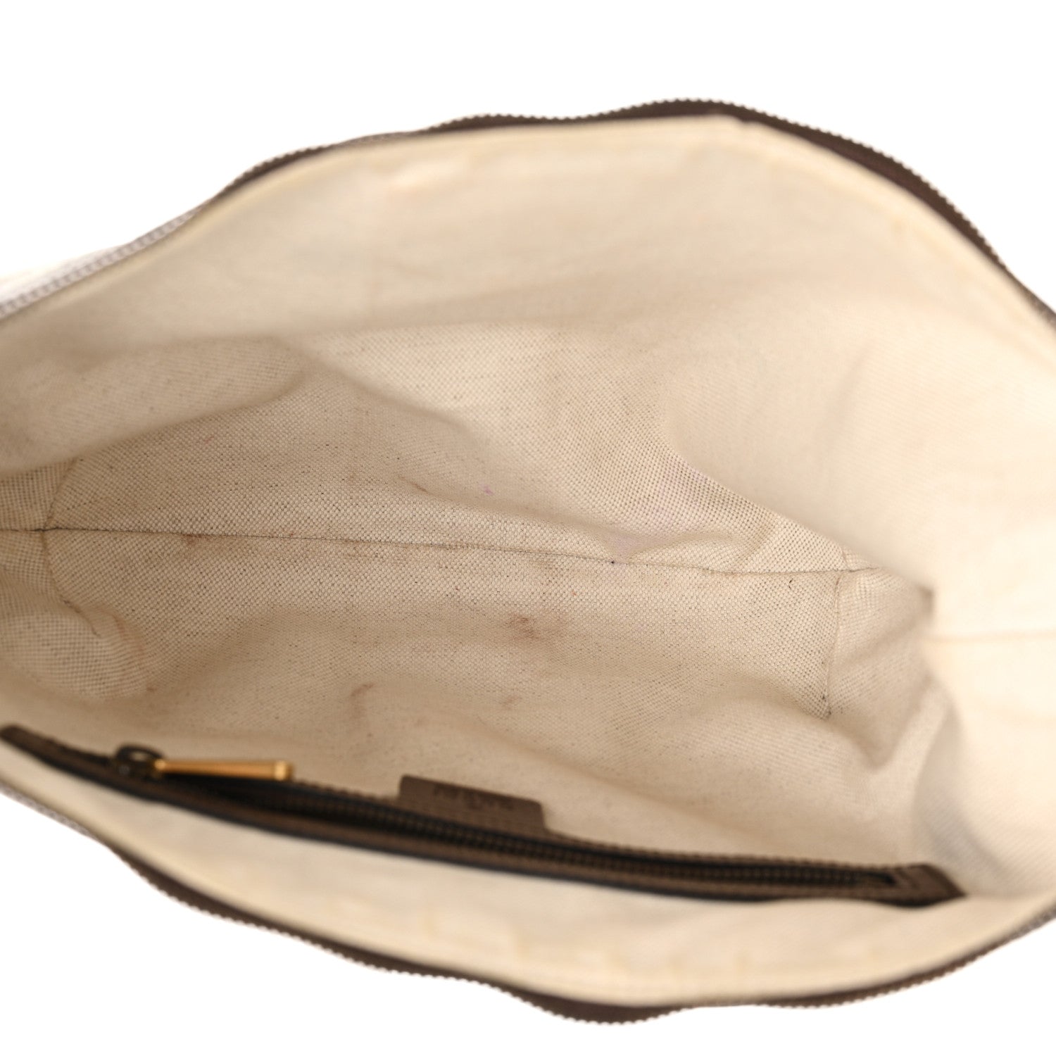 Gucci GG Supreme Monogram Web Small Ophidia Half Moon Hobo Brown 5 of 16