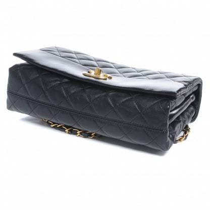 Chanel Calfskin Soft Elegance Flap Bag Black 4 of 7