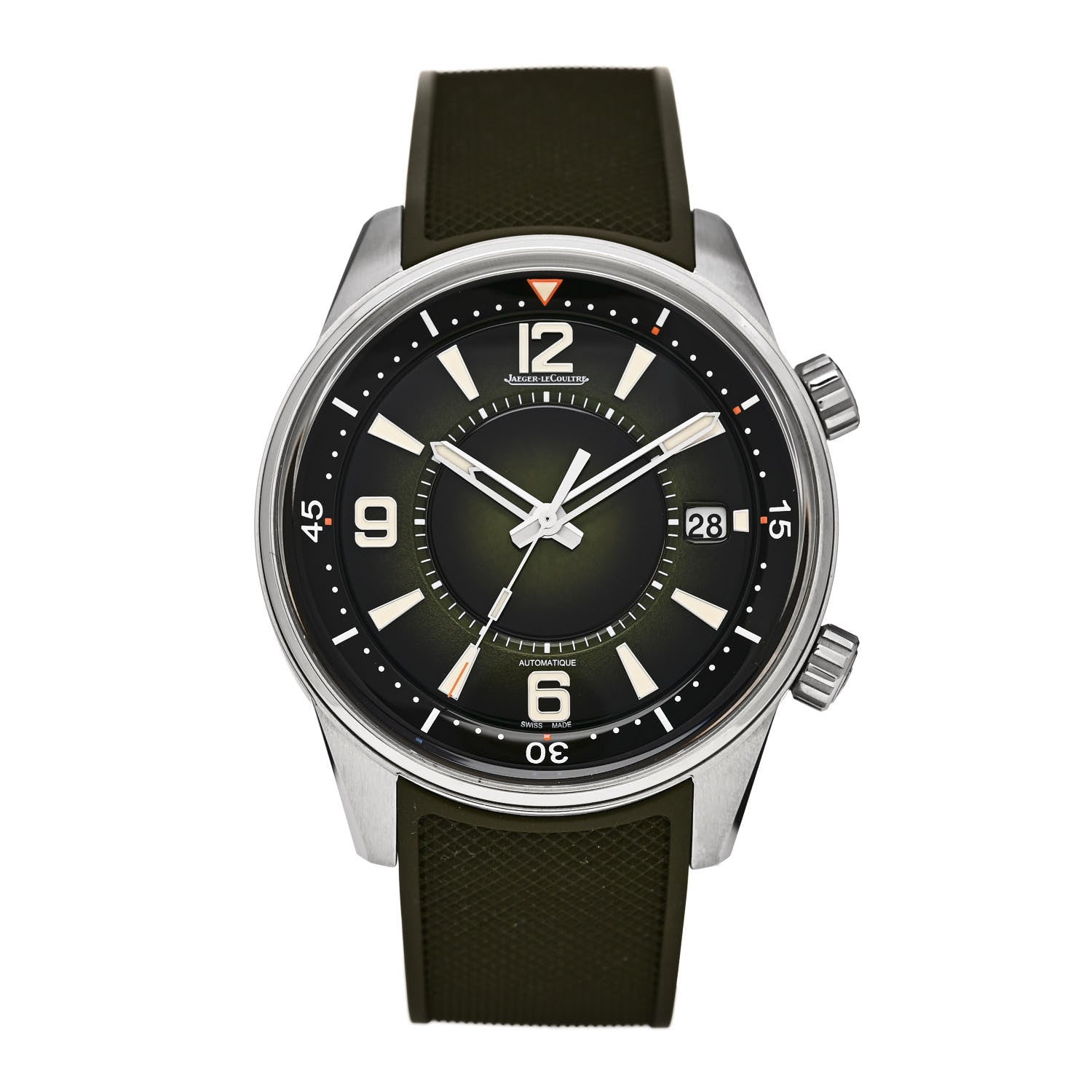 Jaeger-LeCoultre Stainless Steel Rubber 42mm Polaris Automatic Watch Green Q906863J 1 of 5