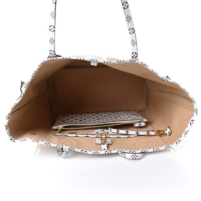 Louis Vuitton Monogram Giant Neverfull MM Kaki 6 of 15