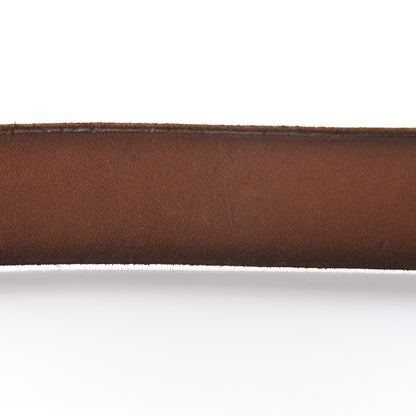 Gucci Faded Calfskin Snake Double G 40mm Belt 85 34 Cuir 8 of 9