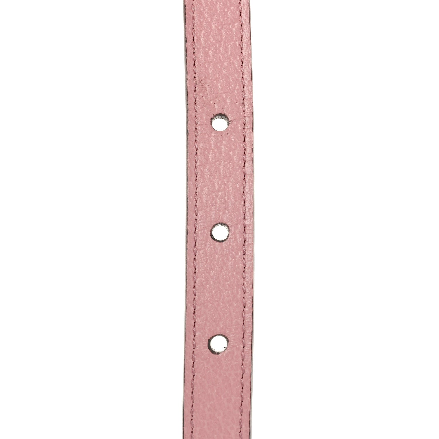 Gucci Textured Dollar Calfskin Enamel GG 15mm Belt 95 38 Carmine Rose 5 of 5