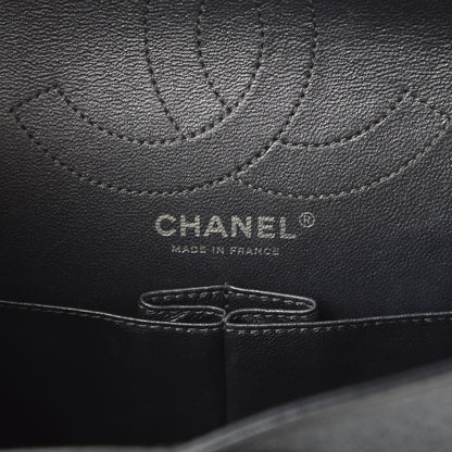Chanel Metallic Sheepskin Quilted 2.55 Reissue 226 Flap Dark Silver 5 of 13