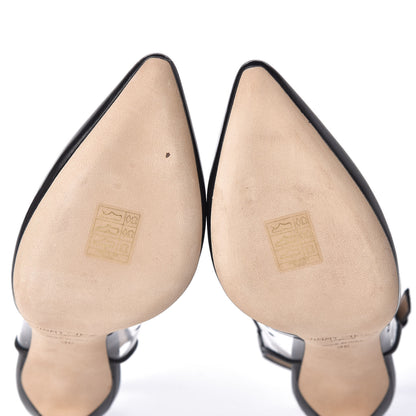 Jimmy Choo Kid PVC Erin 85 Pumps 36 Black 8 of 10