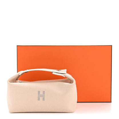Hermes Canvas Small Bride-A-Brac Pouch Natural 7 of 7