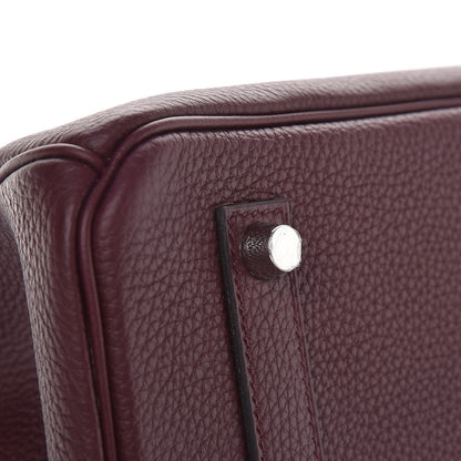 Hermes Togo Birkin 35 Bordeaux 30 of 33