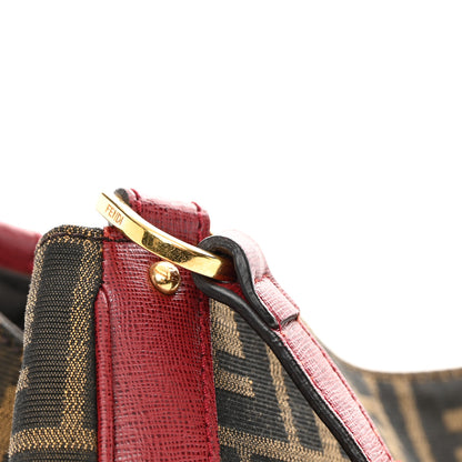 Fendi Zucca Tote Tobacco Red 14 of 16