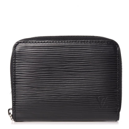Louis Vuitton Epi Zippy Coin Purse Black 1 of 7