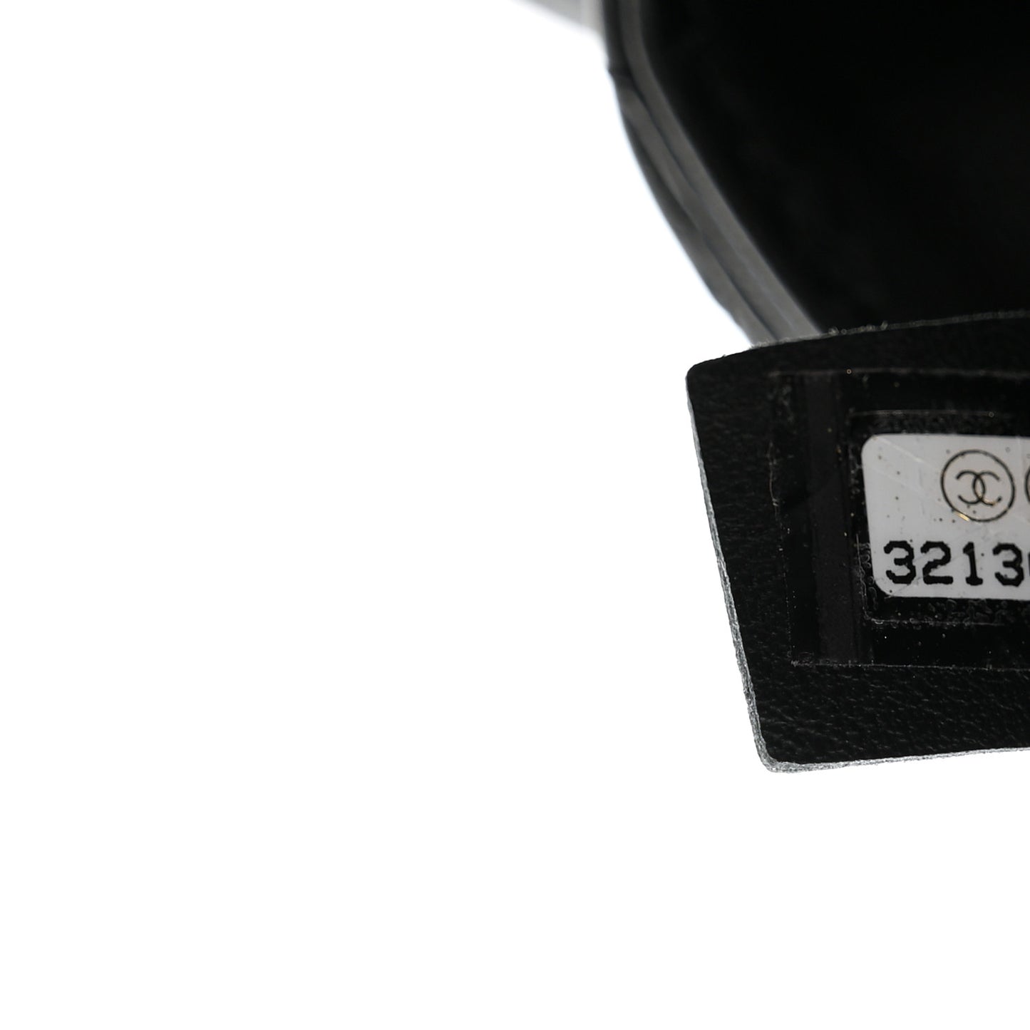 Calfskin Quilted CC Uniform Flap Belt Bag Black