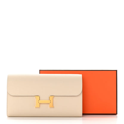 Hermes Epsom Constance Long To Go Wallet Craie 10 of 10