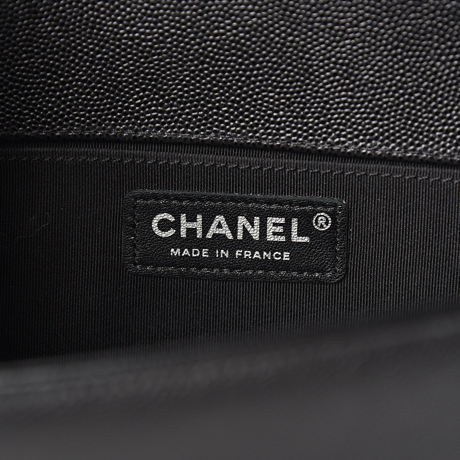 Chanel Caviar Quilted Medium Boy Flap Black 5 of 12