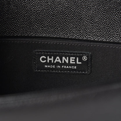 Chanel Caviar Quilted Medium Boy Flap Black 5 of 12