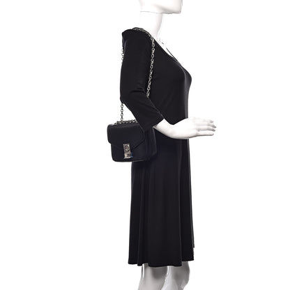 Celine Shiny Calfskin Small C Bag Black 2 of 15
