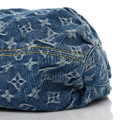 Louis Vuitton Monogram Denim Pleaty Blue 8 of 9