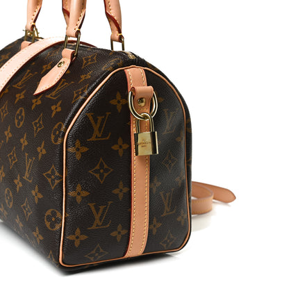Louis Vuitton Monogram Speedy Bandouliere 25 12 of 14