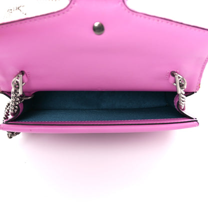 Gucci Velvet Crystal Super Mini Dionysus Shoulder Bag Malva 5 of 10