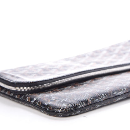 Goyard Goyardine Sainte Marie Soft Clutch Black 9 of 10