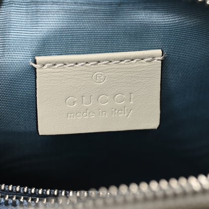 Gucci X SEGA Calfskin GUCCY Stars Mini Dome Shoulder Bag Mystic White Gold 7 of 8