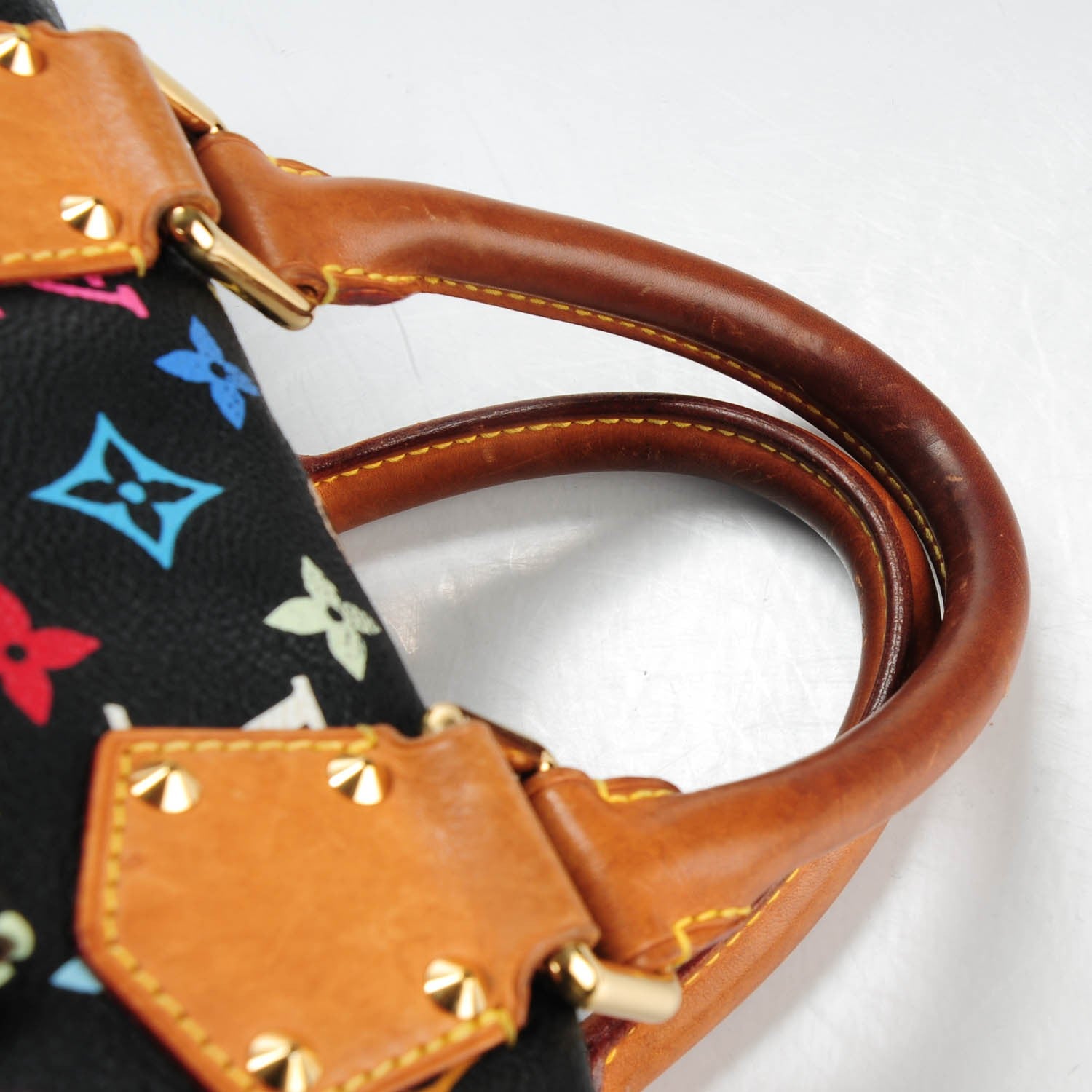 Louis Vuitton Monogram Multicolor Speedy 30 Black 6 of 10