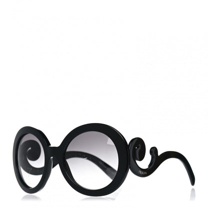 Prada Baroque Sunglasses SPR 27N Black 1 of 5