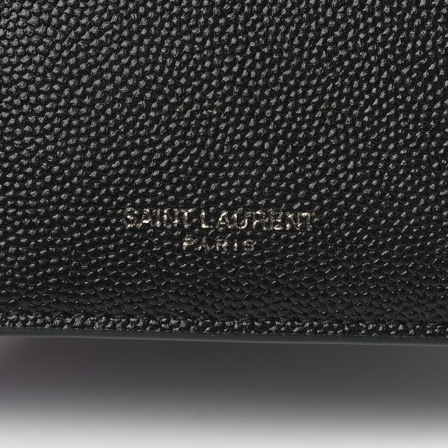 Grain De Poudre Uptown Chain Wallet Black