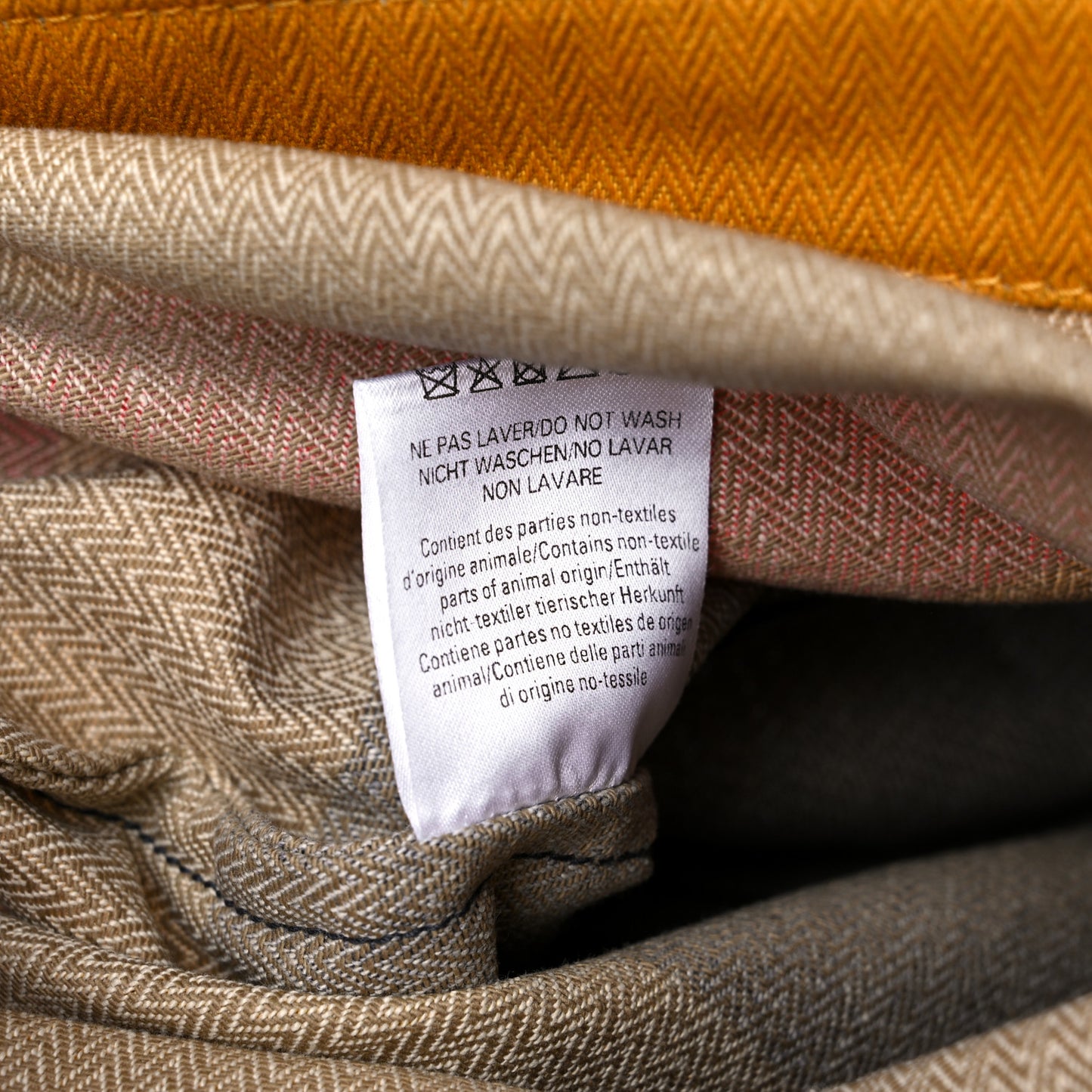 Herringbone Canvas Swift Rocabar Aline Bag Ebene