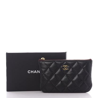 Chanel Caviar Quilted Small Cosmetic Case Black 8 of 8