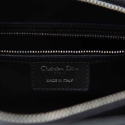 Christian Dior Box Calfskin Lady Dior Pouch Tote Black 8 of 10