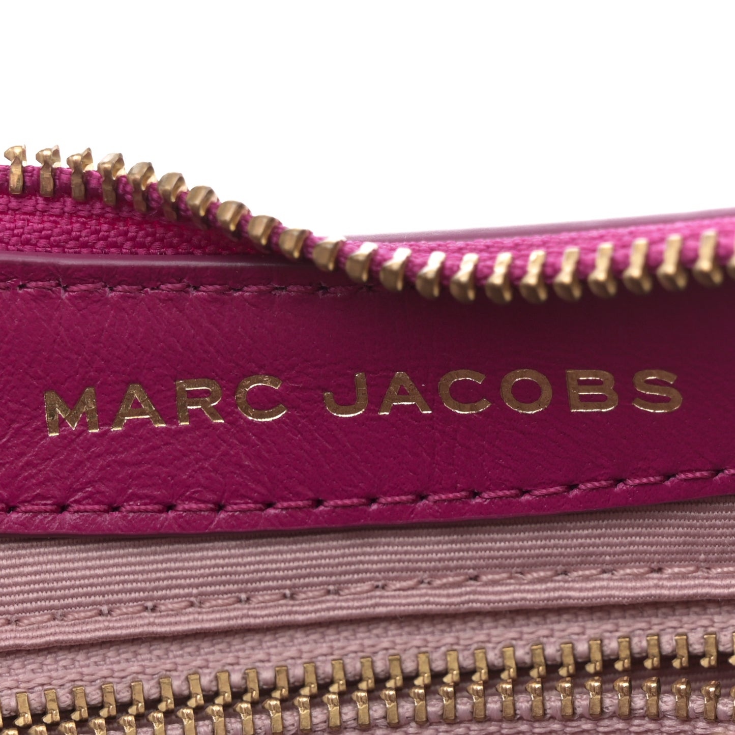 Calfskin The Curve Bag Lipstick Pink