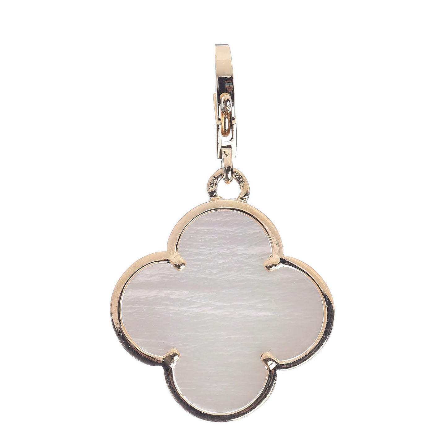 18K Yellow Gold Mother of Pearl Magic Alhambra Pendant