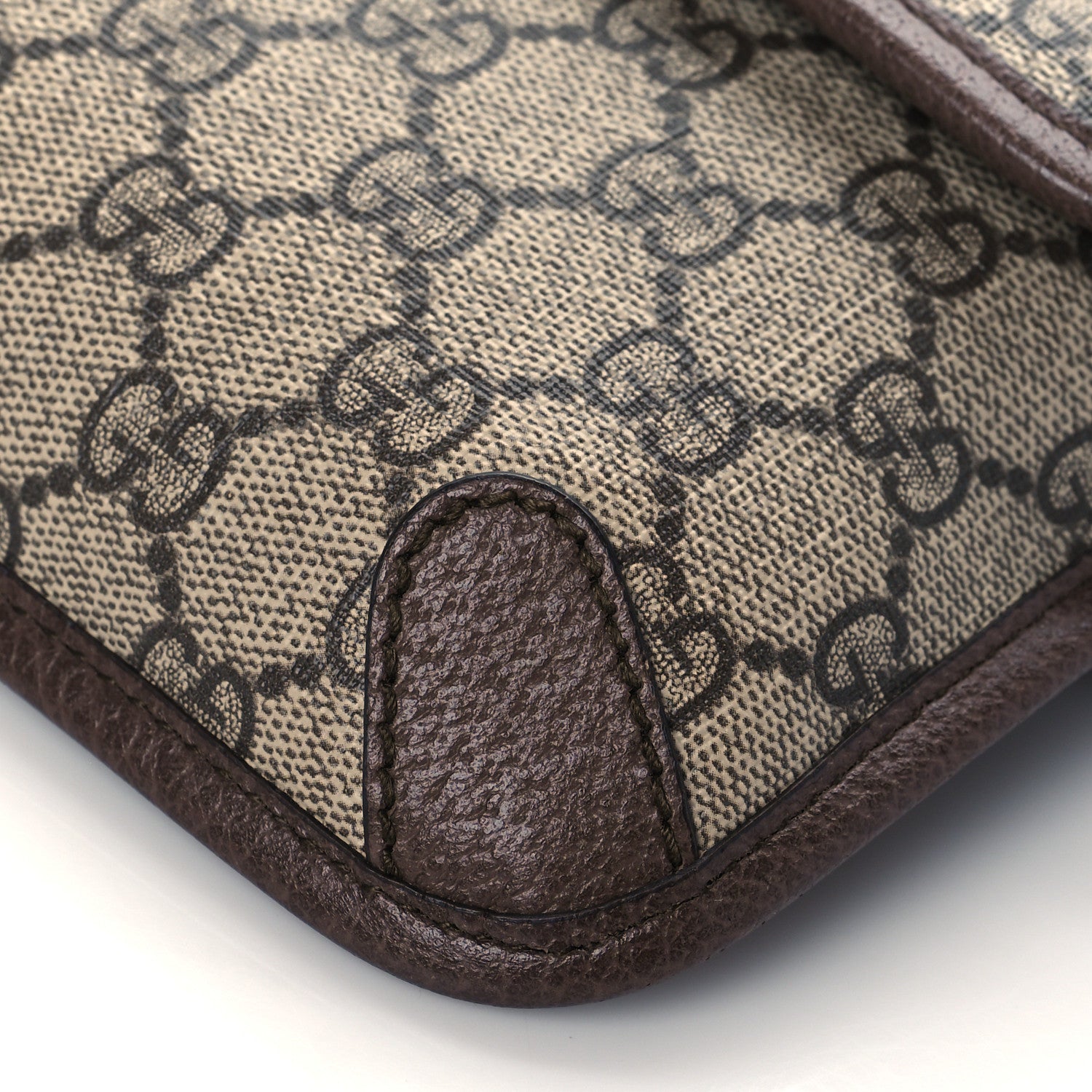 Gucci GG Supreme Monogram Neo Vintage Web Belt Bag Brown 10 of 10