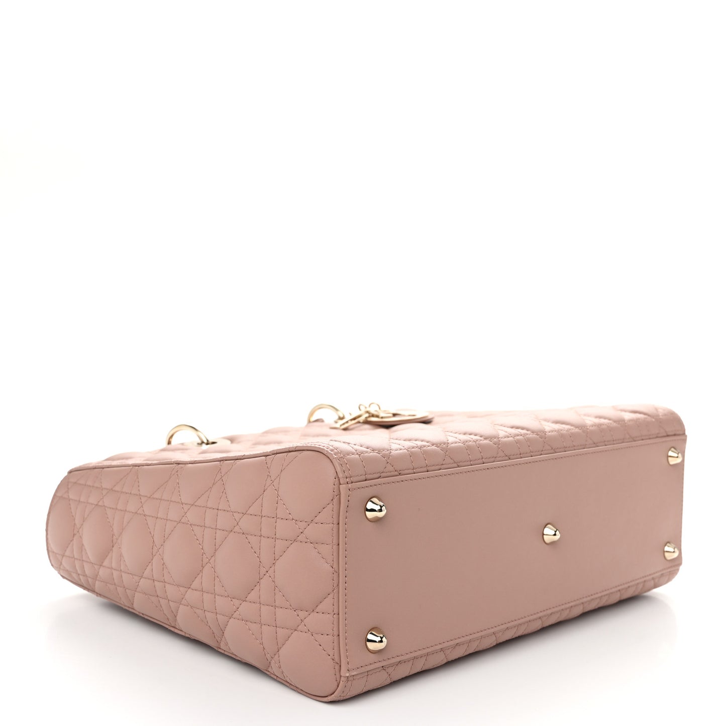 Lambskin Cannage Large Lady Dior Fard