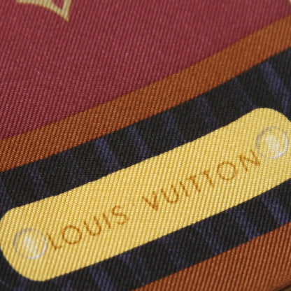 Louis Vuitton Silk Monogram Mirage Bandeau Bordeaux 5 of 6