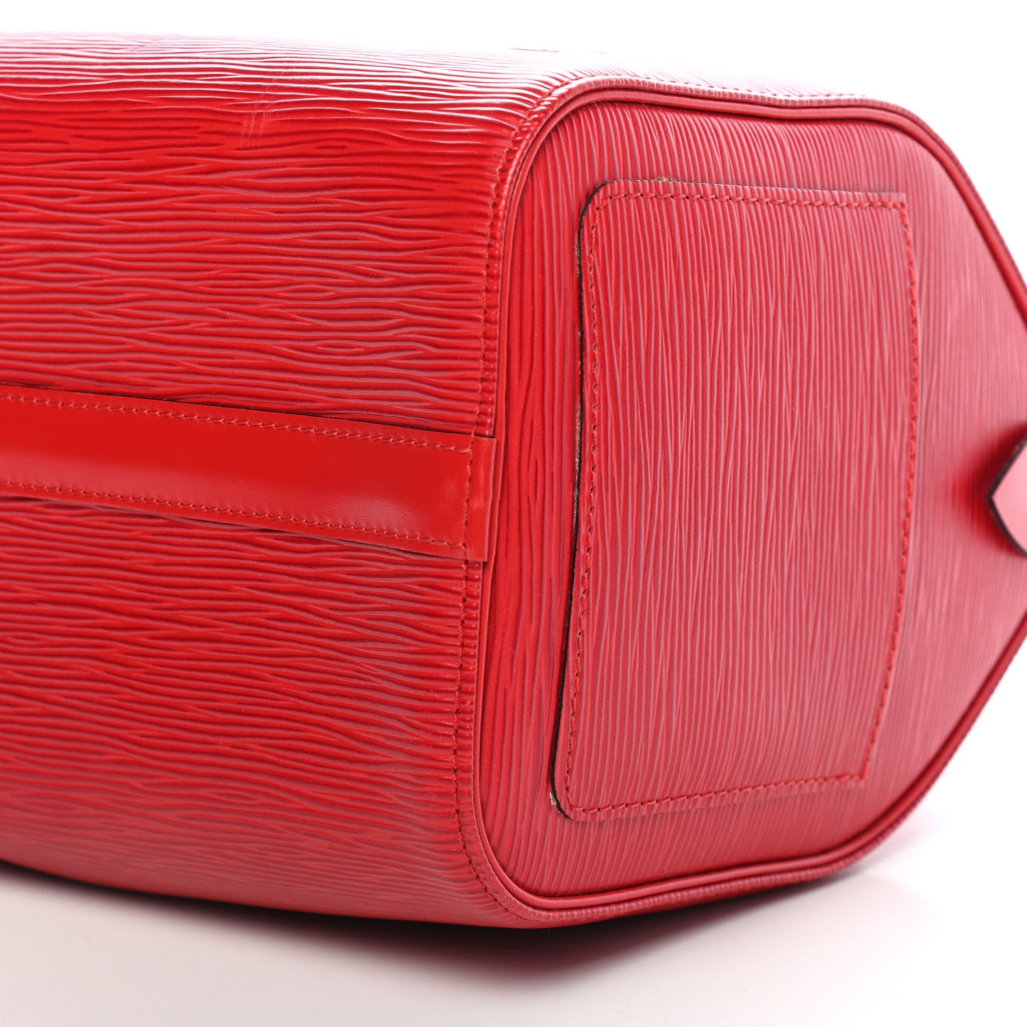 Louis Vuitton Epi Speedy 25 Castillan Red 9 of 10