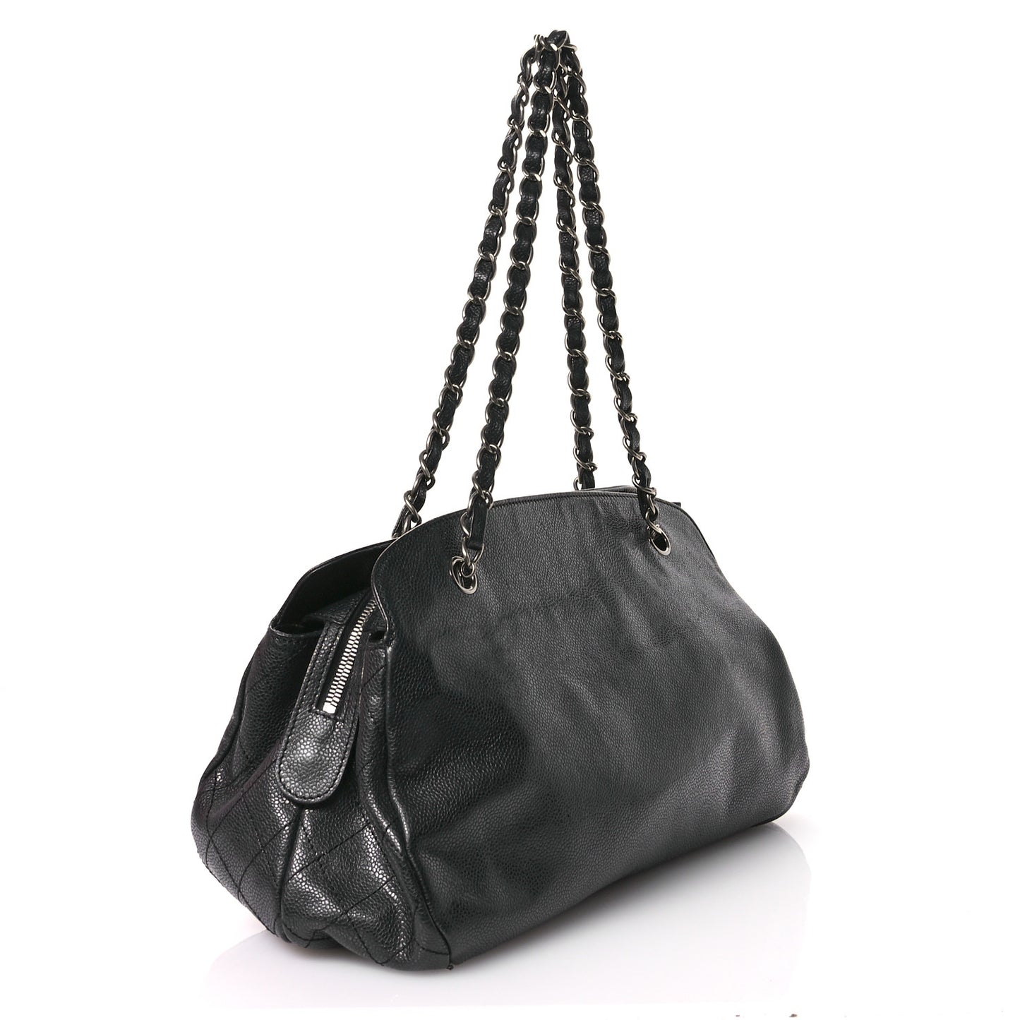 Caviar 31 CC Shoulder Bag Black