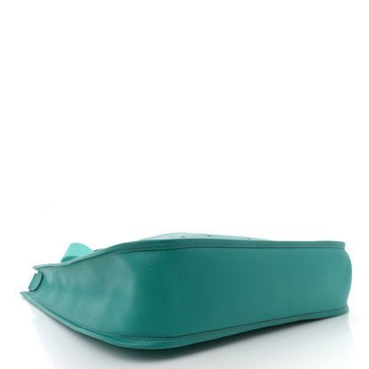 Hermes Epsom Evelyne GM Bleu Paon 4 of 10