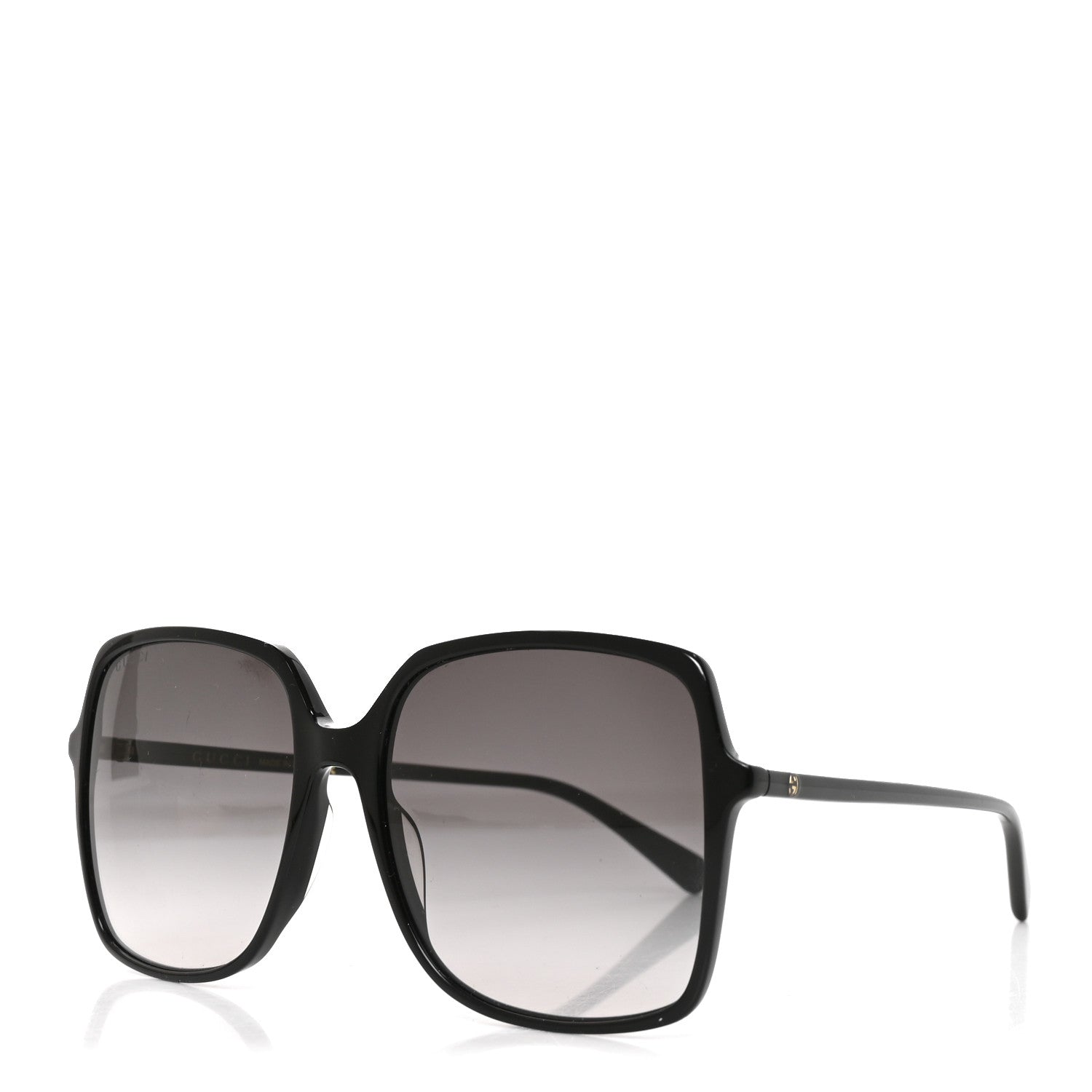 Gucci Acetate Oversized Square GG0544S Sunglasses Black 1 of 7