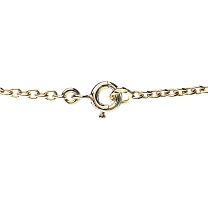 Van Cleef & Arpels 18K Yellow Gold Black Onyx Diamond Bow Pendant Necklace 3 of 4