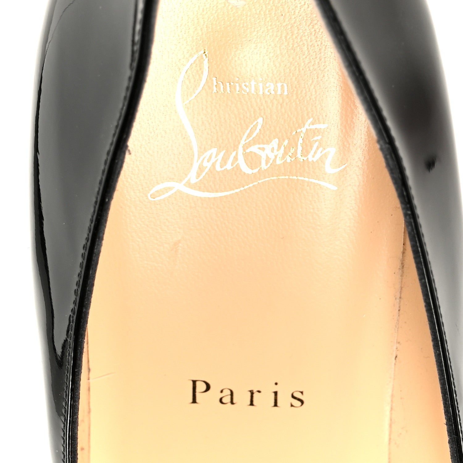 Christian Louboutin Patent Pigalle Follies 85 Pumps 40.5 Black 7 of 9