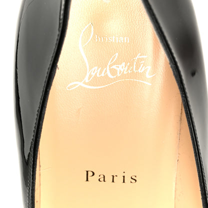 Christian Louboutin Patent Pigalle Follies 85 Pumps 40.5 Black 7 of 9