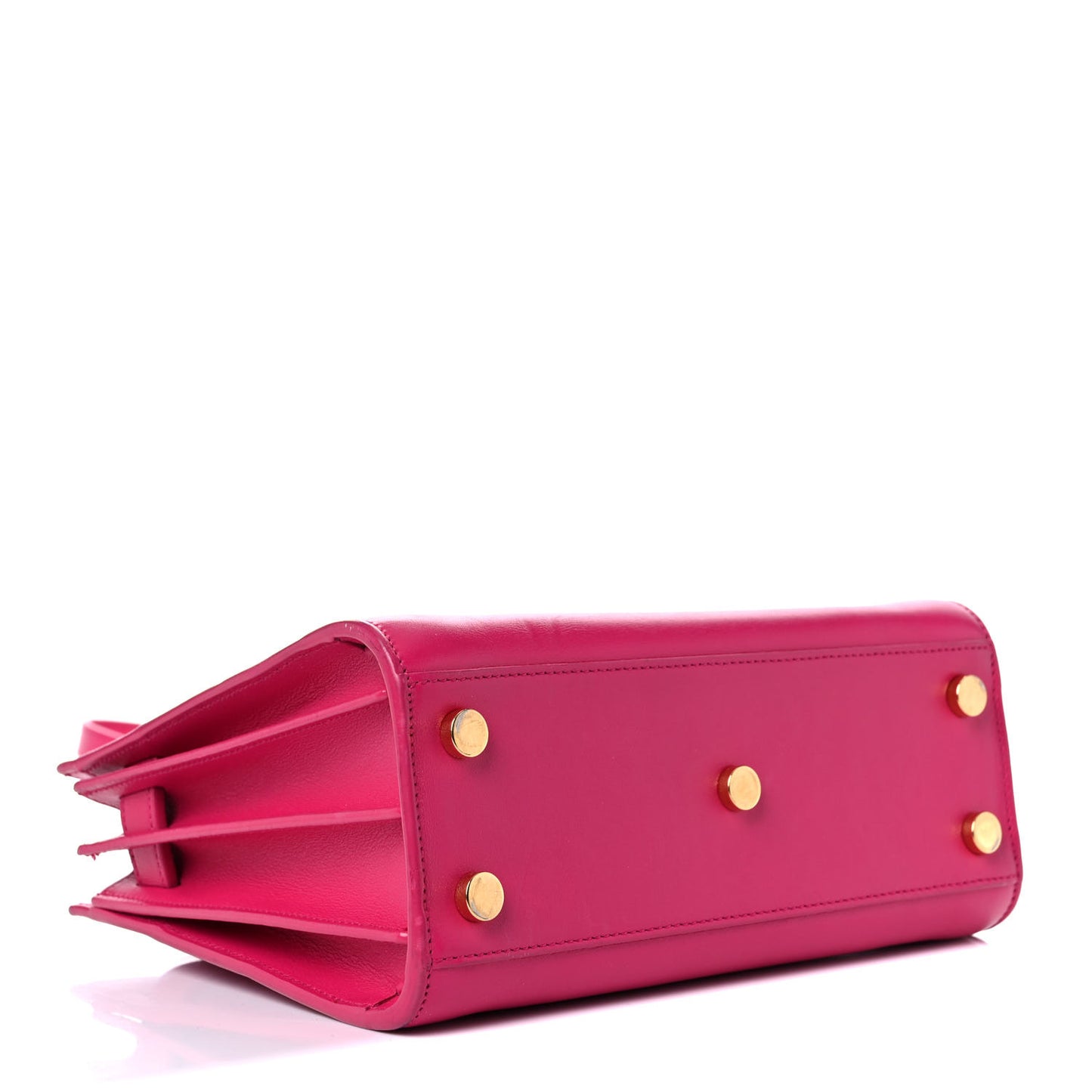 Calfskin Nano Sac De Jour Lipstick Fuchsia