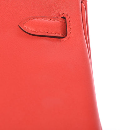 Hermes Swift Kelly Retourne 25 Rouge Tomate 37 of 41