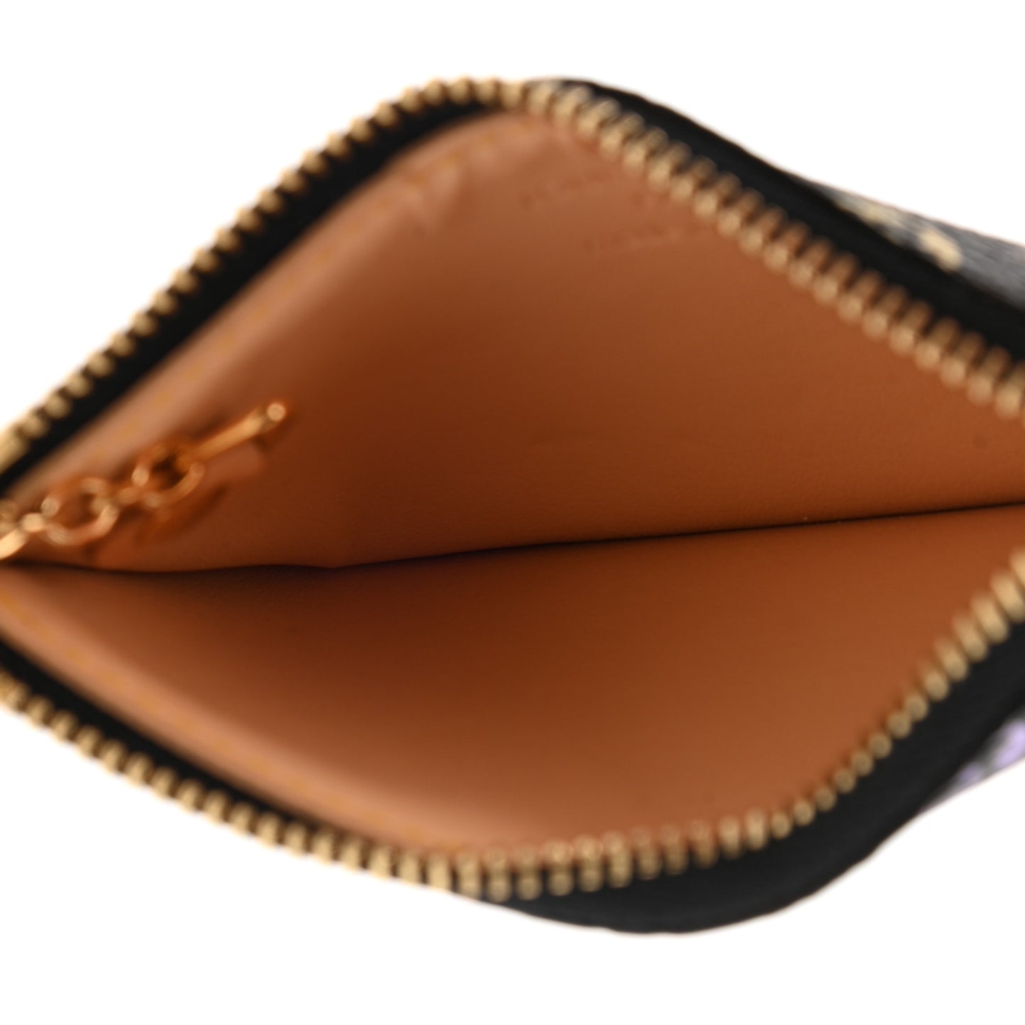 Monogram Multicolor Key Pouch Black